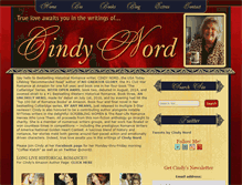 Tablet Screenshot of cindynord.com